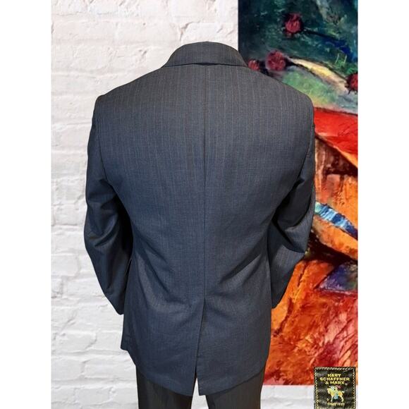 Hart Schaffner Marx 42R Unstructured Blue Red Patriotic Blazer Sport Suit Jacket - Picture 6 of 13